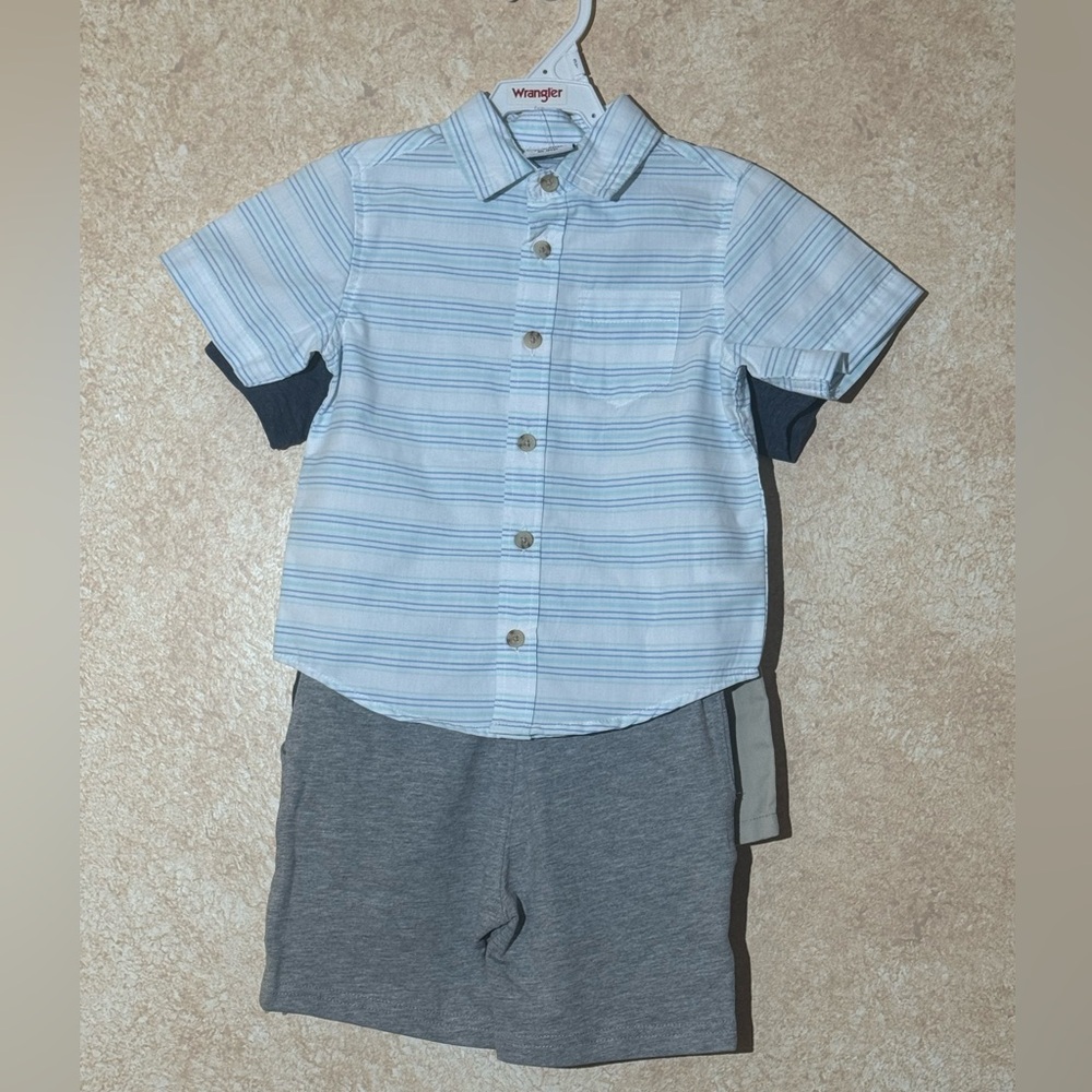 Wrangler 2 outfit set (4 piece) Size:3T
